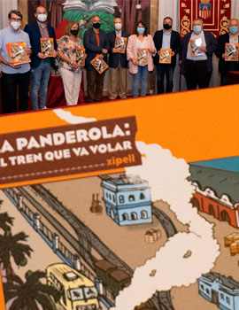 Presentación del cómic ´´La Panderola: el tren que va volar´´