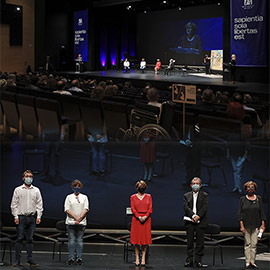 La UJI entrega los premios del Consejo Social a la Excelencia Docente Universitaria y a la Investigación