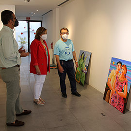 Luis Bolumar trae su alegría de vivir al Centro Cultural Melchor Zapata de Benicàssim