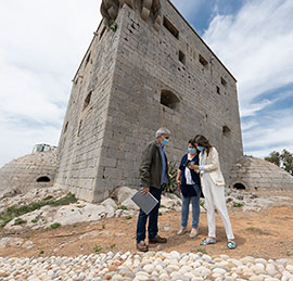 El Ayuntamiento de Oropesa del Mar y la Diputación estudian rehabilitar la Torre del Rey