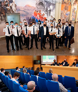 José Martí destaca el potencial de la escuela de pilotos del aeropuerto de Castellón