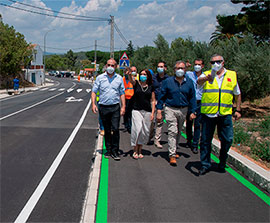 La Diputación de Castelló proyecta para finales de verano la mejora de la carretera de Miravet entre Cabanes y Oropesa