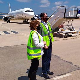 El aeropuerto de Castellón y CEEI Castellón abren vías de colaboración para promover proyectos innovadores