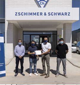 El Aula Zschimmer & Schwarz de Química Sostenible y Circular de la UJI otorga una beca para la realización de estudios de màster