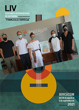 La diseñadora  Beatriz Tárrega gana el concurso del cartel del LIV Certamen Internacional de Guitarra Francisco Tárrega