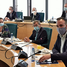 PortCastelló trabaja con FUE-UJI la definición de su hoja de ruta de financiación europea
