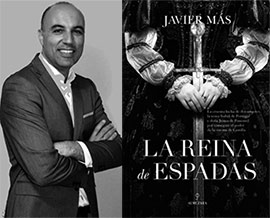 El escritor Javier Más publica su último libro titulado La reina de espadas