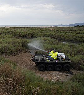 La Diputación de Castellón invertirá 3,3 millones de euros de 2021 a 2026 para reforzar el tratamiento contra los mosquitos en todas las comarcas