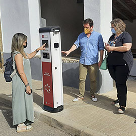 Ultiman la instalación de los 20 puntos de recarga de Diputació para vehículos eléctricos