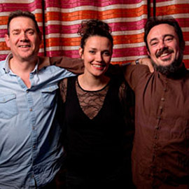 Sheila Blanco,  Federico Lechner & Chema Saiz, el jueves en el MBACAS