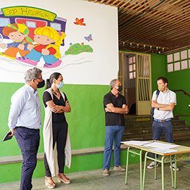 Comienzan las obras de rehabilitación integral del colegio Herrero