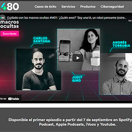 Cuatroochenta lanza un pódcast sobre tecnología para empresas grabado en la Universitat Jaume I
