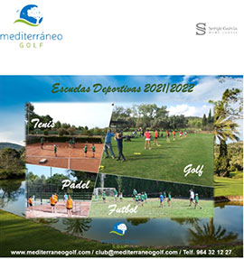 Comienzan las escuelas deportivas del club Mediterráneo Golf