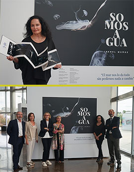 La fotógrafa Isabel Muñoz presenta su exposición “Somos Agua” en el Oceanogràfic