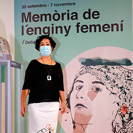 Exposición de Delia Díaz en el Espai Cultural Obert-ECO Les Aules