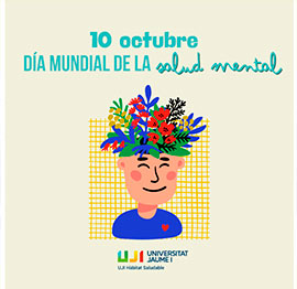 La Universitat Jaume I se suma a la celebración del Día Mundial de la Salud Mental