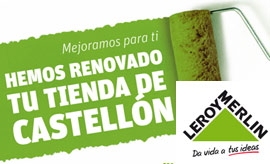 Renovación tienda Leroy Merlin de Castellón