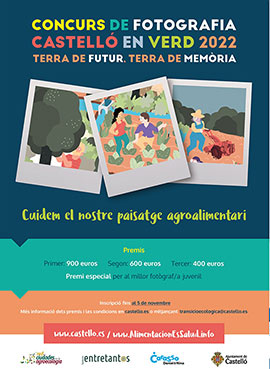 Concurso de fotografía de paisajes agrarios con premios de 900, 600 y 400 euros