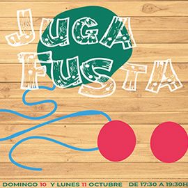 Jugafusta en Estepark en el puente de octubre