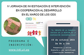 La UJI organiza una jornada de intercambio de buenas prácticas en cooperación