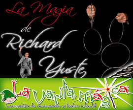 La magia de Richard Yuste el sábado 9 de abril en La Varita Mágica