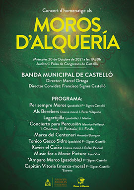Concierto homenaje a los Moros de Alquería
