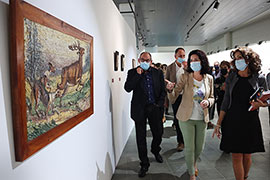 El Museo del Azulejo de Onda expone la obra del artista local Amadeo Benedito