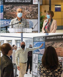 La UJI inaugura la exposición «Un campus per a Castelló»