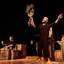 Espectáculo de teatro con marionetas, Soñando el Mundo, de Fàbrica de paraules