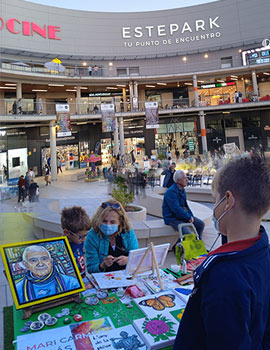 Primer Museo del Arte efímero en un centro comercial y de ocio en Castellón , en ESTEPARK