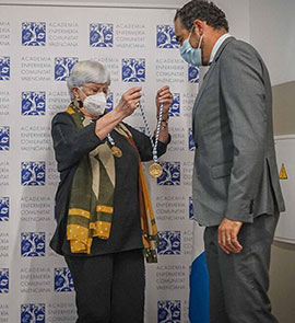 Eladio J. Collado Boira, vicedecano de la Facultad de Ciencias de la Salud de la UJI, ingresa en la Academia de Enfermería de la Comunidad Valenciana