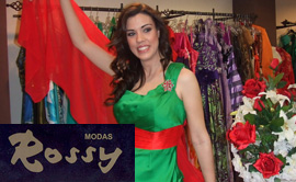 Miss Castellón 2011 visita la tienda Modas Rossy