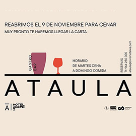 ¡Ataula! Gastrobar vuelve el 9 de noviembre