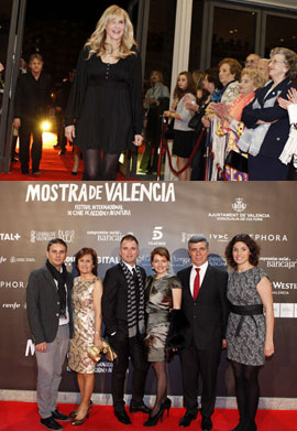La actriz Daryl Hannah inauguró la 32 Mostra de Valencia y vivecastellon.com estuvo presente.