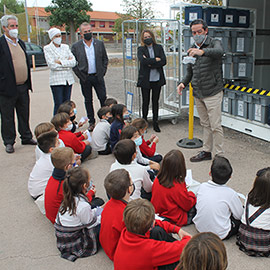 Benicàssim inicia un ciclo de visitas didácticas sobre gestión de residuos dirigidas al alumnado de Primaria