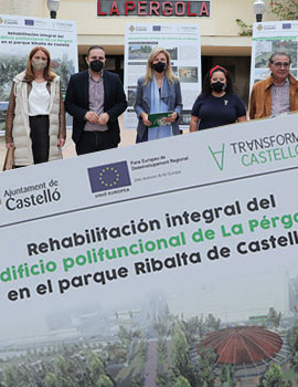 Presentación del proyecto de rehabilitación integral del edificio de la Pérgola
