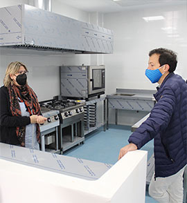 Castelló crea una cocina profesional en el CEE Castell Vell para potenciar la formación e inserción laboral