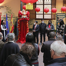 Inauguración de la exposición de Folclore Cultural Chino en Castellón