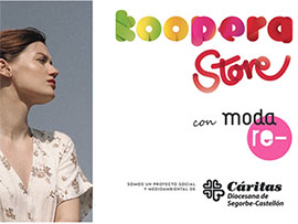 Próxima inauguración tienda Koopera Store de Cáritas