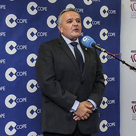 Toma de posesión de Raúl Puchol como director del Grupo COPE en Castellón