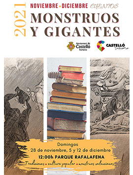 Castelló programa por segundo año consecutivo el ciclo de cuentacuentos ‘Monstruos y Gigantes’