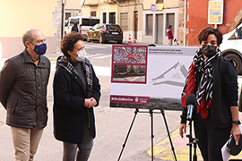 Onda remodela la plaza Rey Don Jaime con cerámica y ampliará las plazas de aparcamiento