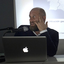Galerna Sòl, charla-coloquio de Jon Cazenave