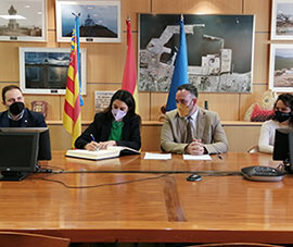 Transición Ecológica y PortCastelló firman un convenio pionero para la mejora de la calidad del aire