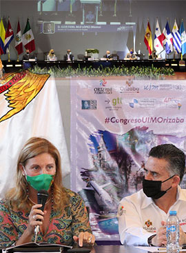 Marco destaca el papel clave del municipalismo en la gestión de la pandemia en el XIII Congreso de la UIM en Orizaba - México