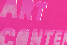 Feria de arte contemporáneo de Castellón con la obra de Joël Mestre y Xavier Arenós.