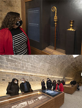 La Diputación potencia la experiencia turística en el Castillo de Peñíscola con la musealización de todo el conjunto histórico