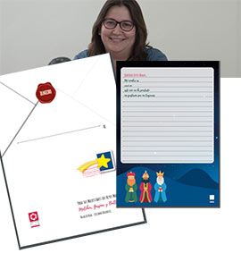 La Diputación diseña cartas navideñas para que los niños y niñas de la provincia pidan sus regalos a los Reyes Magos