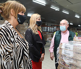 Castelló renueva el convenio con el Banco de Alimentos con una subvención de 46.000 euros