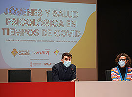 Castelló y el COPCV elaboran la guía ‘Jóvenes y salud psicológica en tiempos de covid’